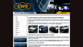 What Cws4x4.co.uk website looked like in 2019 (4 years ago)