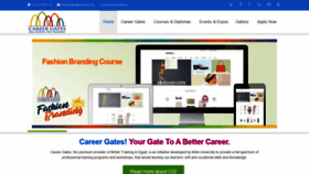 What Careergates.org website looked like in 2019 (4 years ago)