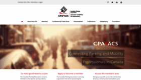 What Canadianparking.ca website looked like in 2019 (4 years ago)