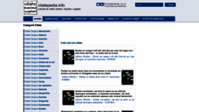 What Citatepedia.info website looked like in 2019 (4 years ago)