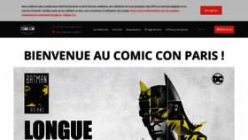 What Comic-con-france.com website looked like in 2019 (4 years ago)