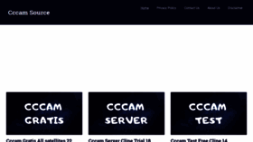 What Cccamsource.com website looked like in 2019 (4 years ago)