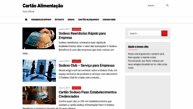 What Cartaoalimentacao.org website looked like in 2019 (4 years ago)