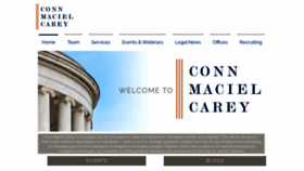 What Connmaciel.com website looked like in 2019 (4 years ago)