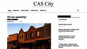 What Cascity.com website looked like in 2019 (4 years ago)