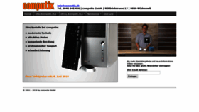 What Computix.ch website looked like in 2019 (4 years ago)