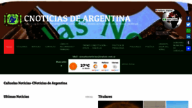 What Canuelasnoticias.com website looked like in 2019 (4 years ago)