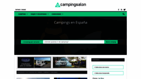 What Campingsalon.com website looked like in 2019 (4 years ago)