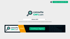 What Consultacnpj.com website looked like in 2019 (4 years ago)