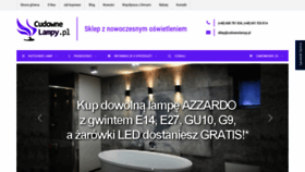 What Cudownelampy.pl website looked like in 2019 (4 years ago)