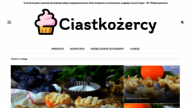 What Ciastkozercy.pl website looked like in 2019 (4 years ago)