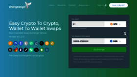 What Changeangel.io website looked like in 2019 (5 years ago)