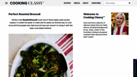 What Cookingclassy.com website looked like in 2019 (4 years ago)