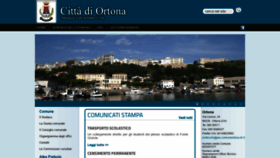 What Comuneortona.ch.it website looked like in 2019 (4 years ago)