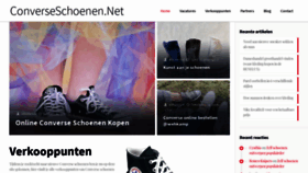 What Converseschoenen.net website looked like in 2019 (4 years ago)