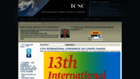 What Climatescienceinternational.org website looked like in 2019 (4 years ago)