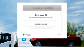 What Carvana.com website looked like in 2019 (4 years ago)