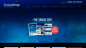What Cruisekings.co.uk website looked like in 2019 (4 years ago)