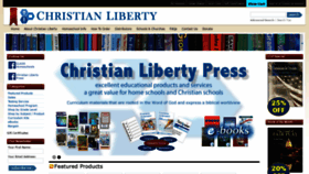 What Christianlibertypress.com website looked like in 2019 (4 years ago)