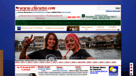 What Chicureo.com website looked like in 2019 (4 years ago)