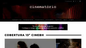 What Cinematorio.com.br website looked like in 2019 (4 years ago)