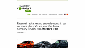 What Costaricalocationvoiture.com website looked like in 2019 (4 years ago)