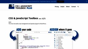 What Css-javascript-toolbox.com website looked like in 2019 (4 years ago)
