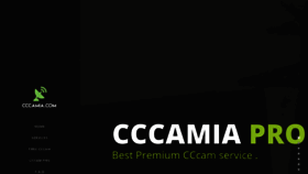 What Cccamia.com website looked like in 2019 (4 years ago)