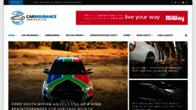 What Carinsurance.arrivealive.co.za website looked like in 2019 (4 years ago)