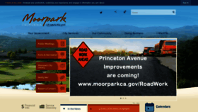 What Ca-moorpark.civicplus.com website looked like in 2019 (4 years ago)