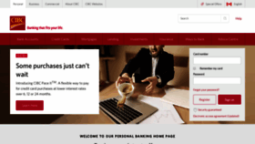 What Cibc.com website looked like in 2019 (4 years ago)