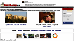 What Cautcoleg.ro website looked like in 2019 (5 years ago)