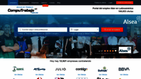 What Computrabajo.com.mx website looked like in 2019 (4 years ago)