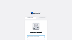 What Controlpanel.ch website looked like in 2019 (4 years ago)