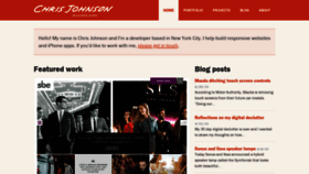 What Chrisltd.com website looked like in 2019 (4 years ago)