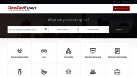 What Classifiedexpert.com website looked like in 2019 (5 years ago)