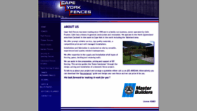 What Capeyorkfences.com.au website looked like in 2019 (4 years ago)