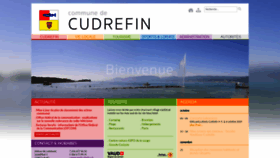 What Cudrefin.ch website looked like in 2019 (4 years ago)