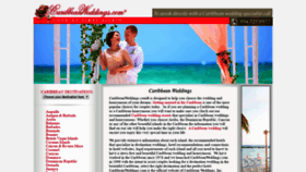What Caribbeanweddings.com website looked like in 2019 (4 years ago)