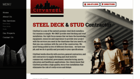 What Citysteeldeck.com website looked like in 2019 (4 years ago)