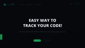 What Code-track.com website looked like in 2019 (4 years ago)