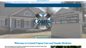 What Coastalurgentcare.com website looked like in 2019 (4 years ago)