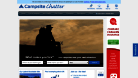 What Campsitechatter.com website looked like in 2019 (4 years ago)