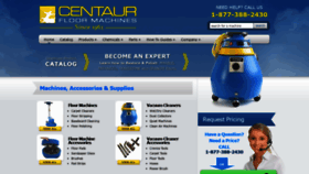 What Centaurmachines.com website looked like in 2019 (4 years ago)