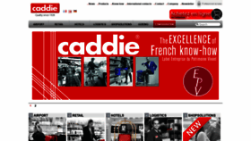 What Caddie.com website looked like in 2019 (4 years ago)