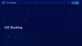 What Cicbanking.com website looked like in 2019 (4 years ago)