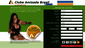What Clubeamizade.com.br website looked like in 2019 (4 years ago)