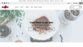 What Creaturecoffee.co website looked like in 2019 (4 years ago)