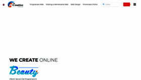 What Creative-ones.com website looked like in 2019 (4 years ago)