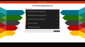 What Cocoonphotography.co.uk website looked like in 2019 (4 years ago)